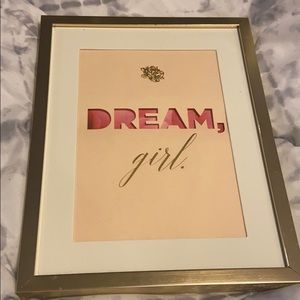 Hallmark Art in frame